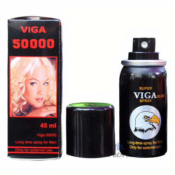 Chai xịt Viga 50000 – Chống xuất tinh sớm – Quan hệ lâu ra