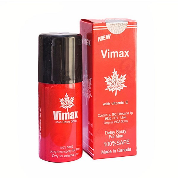 Chai xịt Vimax Men Delay Spray 45ml kéo dài thời gian cho nam