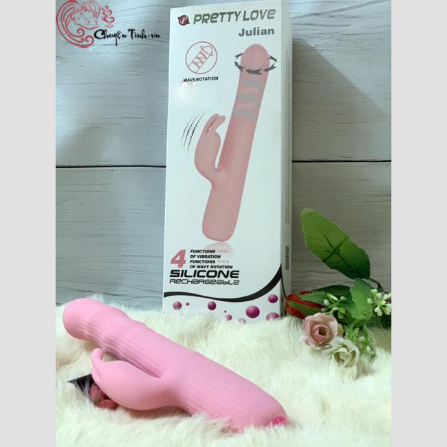 Dương vật mini siêu rung ngoáy Prettylove Julian