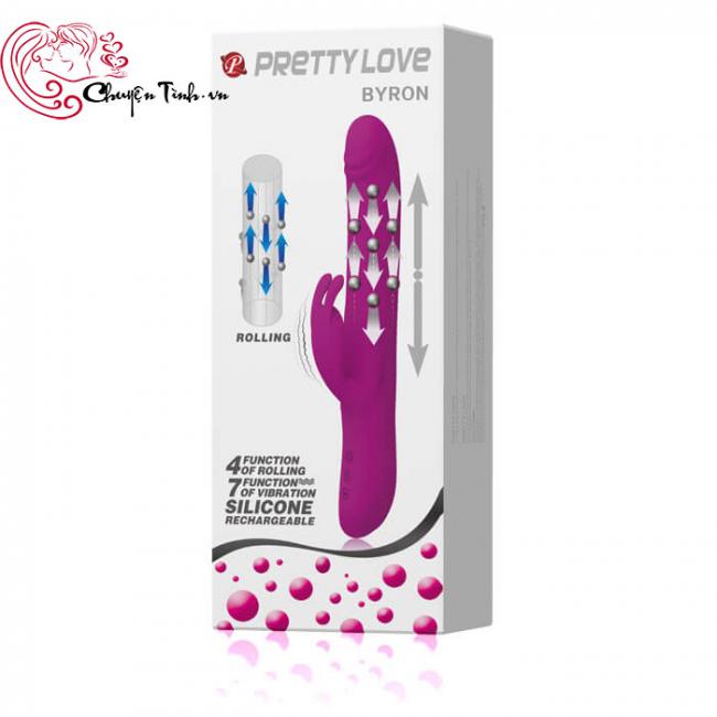 Dương vật Prettylove Byron Bi Rung Cuộn Trào Cảm Xúc