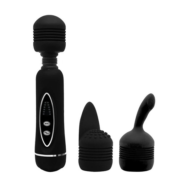 Máy Massage Đa Năng 3 Đầu Thay Thế 20 Chế Độ Rung