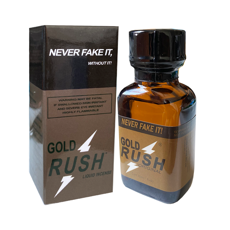 Chai hít kích thích Popper Gold Rush Liquid Incense 30ml