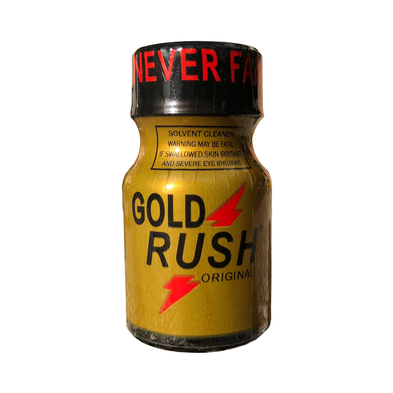 Chai hít kích thích Popper Gold Rush Original Red 10ml chính hãng Mỹ USA PWD
