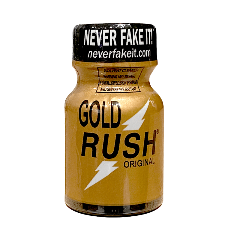 Chai hít kích thích Popper Gold Rush Original White 10ml chính hãng Mỹ USA PWD
