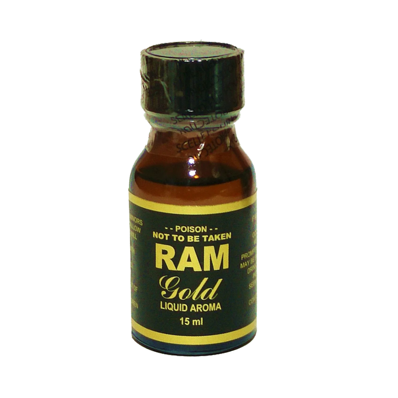 Chai hít kích thích Popper Ram Gold 15ml liquid aroma
