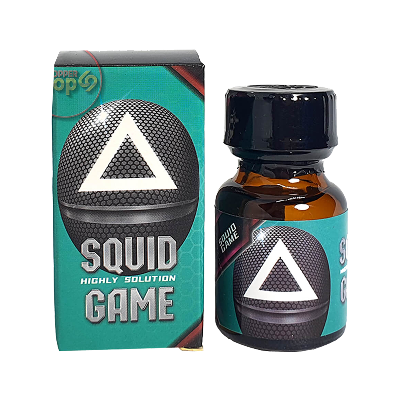 Chai hít kích thích Popper Squid Game xanh 10ml dành cho Top Bot loại mạnh chính hãng