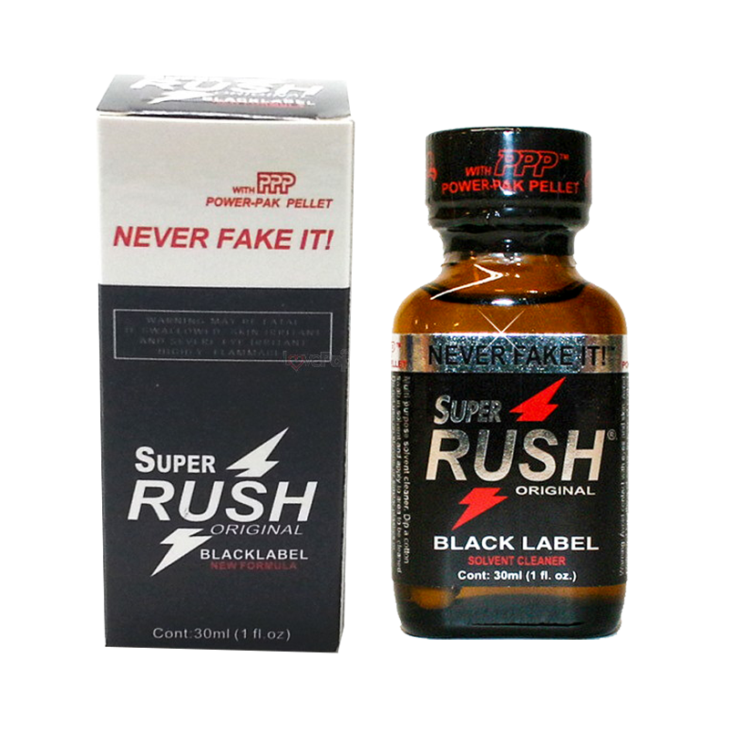 Chai hít kích thích Popper Super Rush Original Black Label 30ml