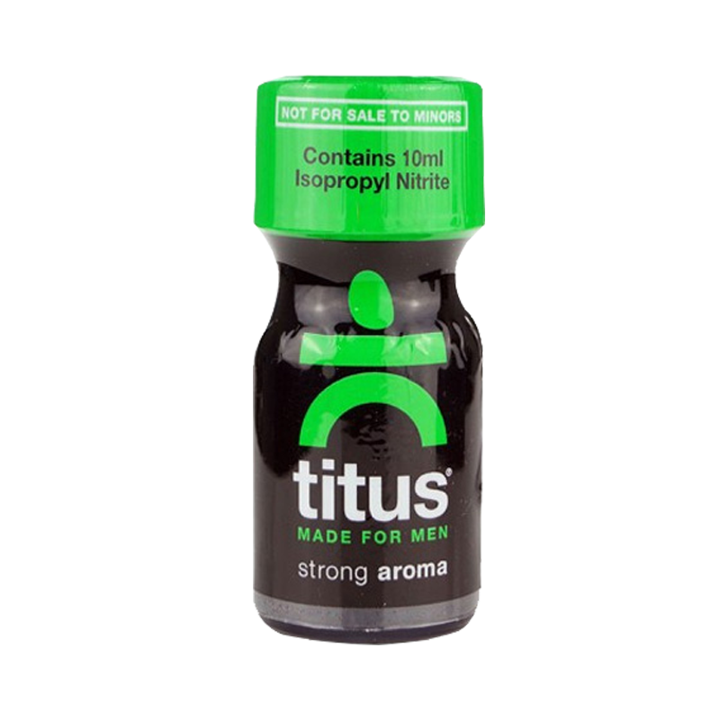 Chai hít kích thích Popper Titus Green 10ml Aromas