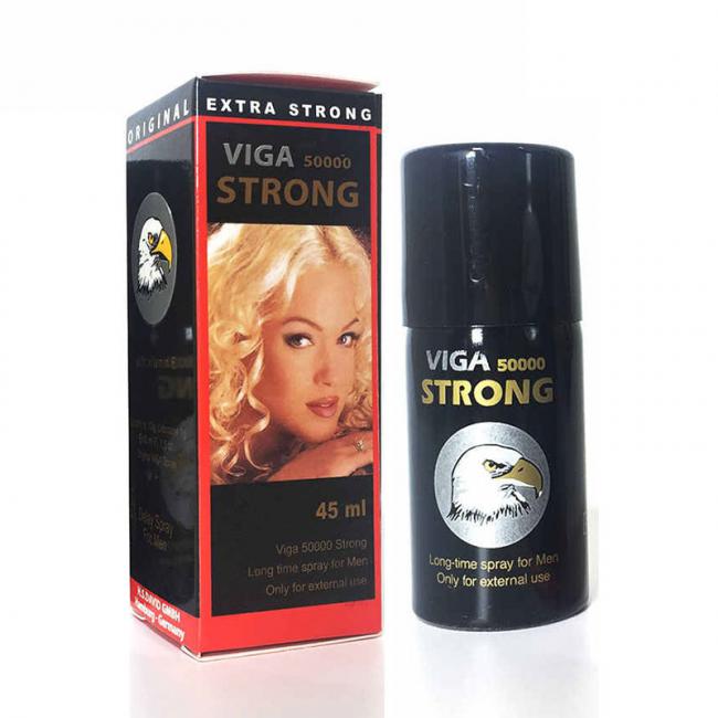 Thuốc xịt chống xuất tinh sớm Viga 50000 Strong 45ml