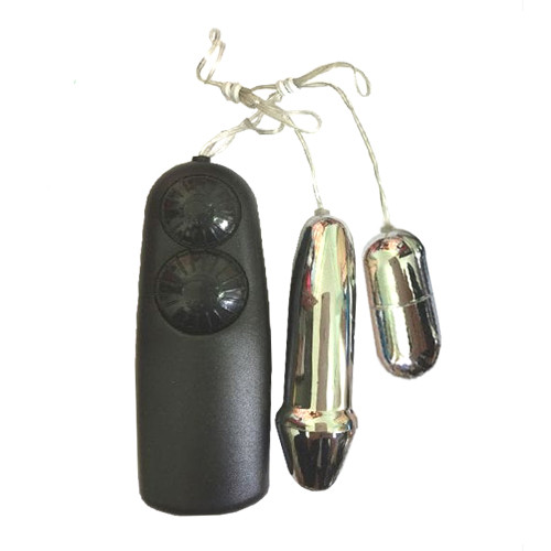 Trứng Rung Tình Yêu 2 Đầu Inox Sexby