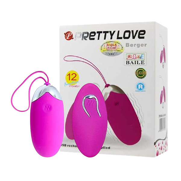 Trứng Rung Tình Yêu Pretty Love Berger Điều Khiển Từ Xa Không Dây